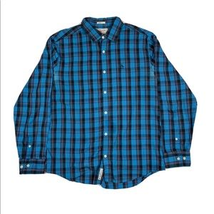 Original Penguin Long Sleeve Button Up Shirt Men’s Large